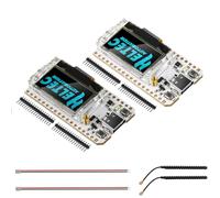 Diymore SX1262 LoRa V3 para ESP32 LX7 Dual Core 2,4 cm Blue OLED Bluetooth, Tipo C WiFi Kit 32 Módulos CP2012 Placa de Desarrollo IOT 868MHz - 915MHz (2 unidades)