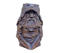 Diysupmkt Estatua de dioses nórdicos, estatua de Odín Thor Tyr Ulfhednar, figuras de mitología vikinga nórdica, figura de mitología nórdica, estatua de resina artesanal, estatua de dioses nórdicos