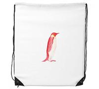 DIYthinker Animales En Peligro De Extinción De La Uicn Emperador Rojo Bolsas De Deporte De Compras Pingüino Morral del Lazo De Regalo