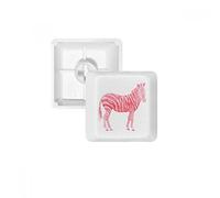 DIYthinker Animales En Peligro De Extinción Iucn Keycaps Pbt Cebra Rojos para Teclado Mecánico Blanco OEM No Marca De Impresión