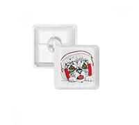 DIYthinker Auricular Rojo Gato Blanco Proteger Teclas Pbt Amante del Mascota Animales para Teclado Mecánico Blanco OEM Sin Marca De Impresión