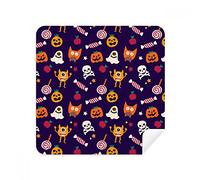 DIYthinker Calabaza Feliz de Halloween del Fantasma del Miedo Lentes paño de Limpieza para la Pantalla del teléfono Limpiador Tela del Ante 2pcs