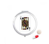 DIYthinker caso de la píldora del recorrido del bolsillo - medicina caja de almacenamiento de drogas regalo espejo dispensador