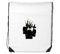 DIYthinker Cementerio Fuera del Castillo de Halloween del morral del Lazo de Compras Deportes Bolsas de Regalo