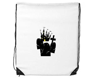 DIYthinker Cementerio Fuera del Castillo de Halloween del morral del Lazo de Compras Deportes Bolsas de Regalo