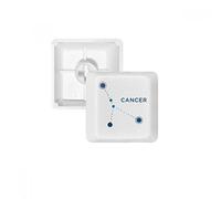 DIYthinker Constelación De Cáncer Teclas Signo del Zodiaco Pbt para Teclado Mecánico Blanco OEM Sin Marca De Impresión