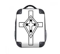 DIYthinker Cristianismo Cruz Cultura Caja Dura del diseño del Hombro Llevar niños Mochila 15" Regalo
