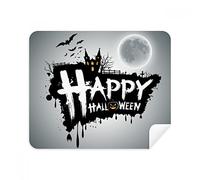 DIYthinker El Miedo de Halloween del Fantasma Feliz Pantalla del teléfono Limpiador Lentes Trapo de Limpieza 2pcs Tela del Ante