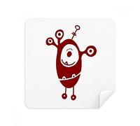 DIYthinker Extranjero del Monstruo Criatura Cyclops Lentes paño de Limpieza para la Pantalla del teléfono Limpiador Tela del Ante 2pcs
