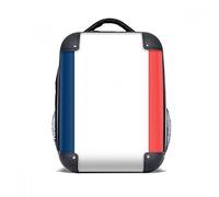 DIYthinker Francia Bandera Nacional Europa País Caso Duro de Transporte para Hombro Niños Mochila 15" Regalo