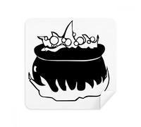 DIYthinker Fuego Feliz Miedo de Halloween Lentes paño de Limpieza para la Pantalla del teléfono Limpiador Tela del Ante 2pcs