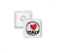 DIYthinker I Love Italy Círculo Corazón Amor De La Palabra Teclas De Teclado Mecánico Pbt Blanco OEM Sin Marca De Impresión