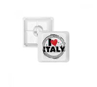 DIYthinker I Love Italy Teclas Pbt Palabra Amor Corazón del Sello del Círculo De Teclado Mecánico Blanco OEM Sin Marca De Impresión