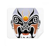 DIYthinker La ópera de Pekín máscara Facial Huarongdao Pantalla Colorida del teléfono Limpiador de Vidrios Trapo de Limpieza 2pcs Tela del Ante