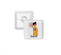DIYthinker Las Mujeres Tradicionales Japoneses Visten Código De Teclas De Teclado Mecánico Pbt Blanco OEM Sin Marca De Impresión