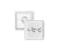 DIYthinker Química Conocimiento Tiende Teclas Pbt Producto Iónico para Teclado Mecánico Blanco OEM No Marca De Impresión