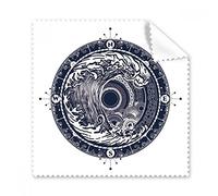 DIYthinker Regalo Waves compás círculo Arte patrón Gafas paño de Limpieza de la Pantalla del teléfono 5pcs