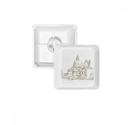 DIYthinker Rusia Histórica Casa Teclas Pbt Boceto del Paisaje para Teclado Mecánico Blanco OEM Sin Marca De Impresión