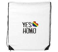 DIYthinker Sí Homo LGBT Amor del Arco Iris morral del Lazo de Compras Deportes Bolsas de Regalo