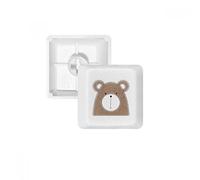 DIYthinker Teclas De Animales Oso Rechoncha Pbt Estilo Simplicidad para Teclado Mecánico Blanco OEM No Marca De Impresión