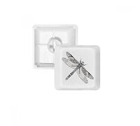 DIYthinker Teclas Pbt Animales Bosquejo Retrato De La Libélula por Teclado Mecánico Blanco OEM No Marca De Impresión