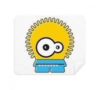 DIYthinker Universo Extranjero y Amarillo del Monstruo de Alien Limpiador de Pantalla del teléfono Lentes paño de Limpieza 2pcs Tela del Ante