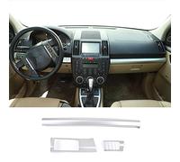 DIYUCAR ABS cromo coche interior tablero tablero cubierta decoración pegatinas para Land Rover Freelander 2 2007-2015 auto accesorios