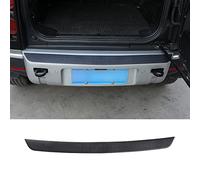 DIYUCAR Para LR Defender 90, 110, 130, 2020, 2021, 2022, 2023, negro, antiarañazos, protector de marco de cubierta protectora, accesorios de coche (protector de parachoques trasero)