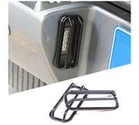 DIYUCAR Para Mercedes Benz Clase G W463 2004-2018 Faro delantero trasero luz antiniebla lámpara de giro luz decoración cubierta accesorios (placa trasera del coche cubierta de la luz de la placa)