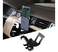 DIYUCAR Soporte de navegación para teléfono móvil LR Range Rover Vogue 2018-2022 de aleación de aluminio para control central de coche, salida de aire, soporte de navegación (versión ordinaria)