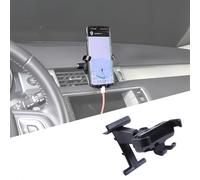 DIYUCAR Soporte para teléfono móvil de coche compatible con LRover Evoque 2012-2018, soporte para teléfono celular de consola central, rotación de 360°, soporte para teléfono de coche para todos los
