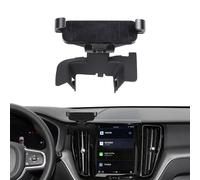 DIYUCAR Soporte para teléfono móvil de coche compatible con Volvo XC60 2018-2023, soporte para teléfono celular de consola central, rotación de 360°, soporte de teléfono de coche para todos los
