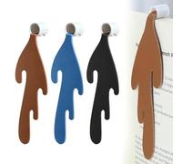 Diyxisk Marcapaginas Personalizado, 3 Piezas Diferentes Colores Marcapaginas, Hermoso Taza de Café Marcapáginas, Adecuado para Entusiastas de la Lectura, Mujeres y Hombres