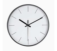 DIYZON Reloj de Pared Minimalista, Reloj silencioso Moderno de 30 cm, Movimiento de Cuarzo sin Tictac con Batería, Fácil de Leer, Adecuado para Dormitorio, Cocina, Escuela, Oficina