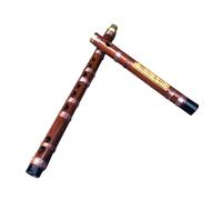 Dizi Kit Flauta De Bambú Amargo De Línea Blanca De Cuerno Negro De Latón De Una Sola Articulación Flauta Para Principiantes Flauta Transversal(C Key)