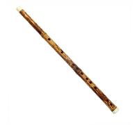 Dizi Kit Flauta De Bambú Profesional Dizi Con 6 Agujeros En Forma De Lágrima Instrumento Musical Chino Con Patrón Natural Para Llave De Concierto GFEDC(G Key)