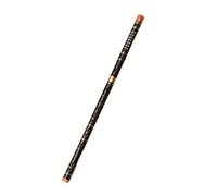Dizi Kit Flauta Flauta De Bambú Principiante Base Cero Examen Profesional CG Tune Flauta Transversal Flauta De Bambú De Dos Secciones(Black,G Key)