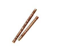 Dizi Kit Flauta Flauta De Bambú Principiante Base Cero Examen Profesional CG Tune Flauta Transversal Flauta De Bambú De Dos Secciones(Brown,F Key)