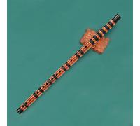 Dizi Kit Flauta Instrumento De Flauta De Bambú De Rendimiento Profesional Principiante C/D/E/F/G Flauta Transversal Bambú Amargo Antiguo(E Key)