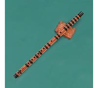 Dizi Kit Flauta Instrumento De Flauta De Bambú De Rendimiento Profesional Principiante C/D/E/F/G Flauta Transversal Bambú Amargo Antiguo(F Key)