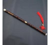 Dizi Kit Flauta Instrumento Principiante Adulto Profesional Bambú Amargo Flauta Transversal Enchufe Único Cobre (B,D Key)