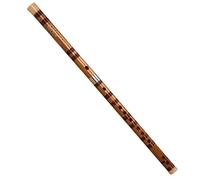 Dizi Kit Instrumento Avanzado De Flauta De Bambú De Flauta Especial De Dos Secciones De Qigong(D Key)