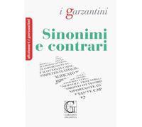 Dizionario dei sinonimi e contrari (I Garzantini)
