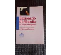 Dizionario Di Filosofia (V.E.) [Italia]