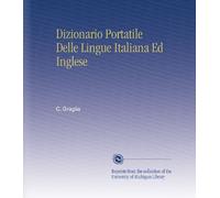 Dizionario Portatile Delle Lingue Italiana Ed Inglese