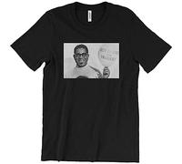 Dizzy Gillespie for President T Shirt Jazz Legend Bird and Diz Afro con Alma tee Black (X-Large)