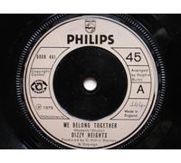 Dizzy Heights We Belong Together 7" Philips 6006461 EX 1975