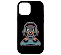 DJ Animal Perrito con Audífonos Y Tocadiscos Carcasa para iPhone 12 Pro MAX