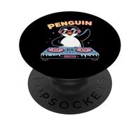 Dj Animal Pinguino Penguin Música Electrónica PopSockets PopGrip Adhesivo