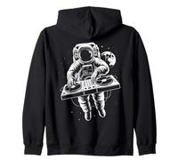 DJ Astronauta, Infinito y más allá, música, diseño Blanco, diversión Sudadera con Capucha